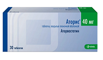 Купить аторис, таблетки, покрытые пленочной оболочкой 40мг, 30 шт в Заволжье