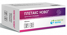 Купить плетакс ново, таблетки 100 мг, 90 шт в Заволжье