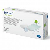 Купить silicone plus zetuvit (цетувит) повязка суперабсорбирующая с контактным слоем из силикона 10см х20см, 10 шт в Заволжье