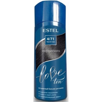 Купить estel (эстель) бальзам для волос оттеночный love ton 150мл тон 4/71 черный кофе в Заволжье