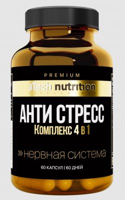 Купить atech nutrition premium (атех нутришн премиум) анти стресс, таблетки массой 620 мг 60 шт. бад в Заволжье