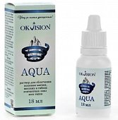 Купить оквижн аква (okvision) раствор для облегчения ношения мягких жестких и гибких контактных линз всех типов 18 мл в Заволжье