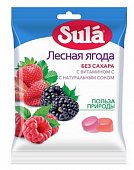 Купить зула (sula) леденцы для диабетиков лесная ягода, 60г в Заволжье