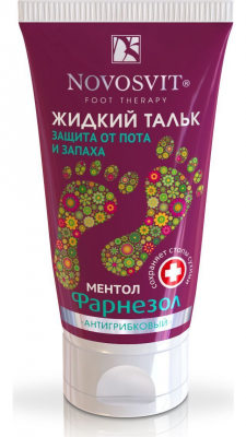 Купить novosvit (новосвит) жидкий тальк фарнезол от пота и запаха, 50мл в Заволжье