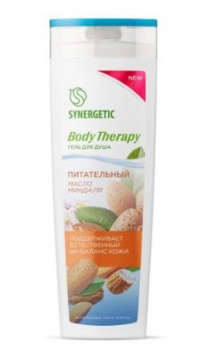 Купить synergetic body therapy (синергетик), гель для душа масло миндаля, 380 мл в Заволжье