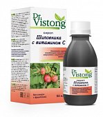 Купить dr. vistong (доктор вистонг) сироп шиповника с витамином с без сахара с фруктозой, 150мл в Заволжье