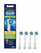 Купить oral-b (орал-би) насадка для электрической зубной щетки crossaction eb50rb, 4 шт в Заволжье