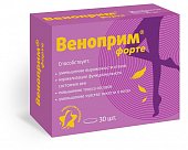 Купить веноприм форте (диосмин+гесперидин), таблетки покрытые оболочкой 1240мг, 30 шт бад в Заволжье