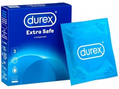 Купить durex (дюрекс) презервативы extra safe 3шт в Заволжье
