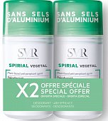 Купить svr spirial (свр) набор: дезодорант-антиперспирант растительный, 50 мл х 2 шт в Заволжье