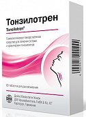 Купить тонзилотрен, таблетки для рассасывания гомеопатические, 60 шт в Заволжье