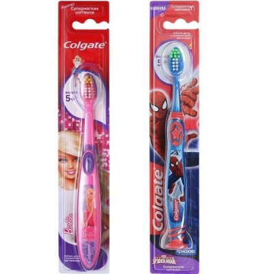 Купить колгейт (colgate) зубная щетка smiles детская от 5 лет, 1 шт в Заволжье